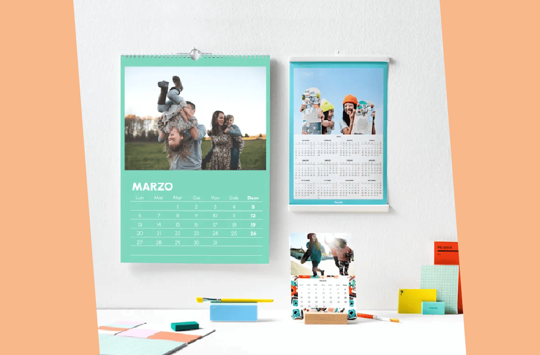 Stampa calendari personalizzati